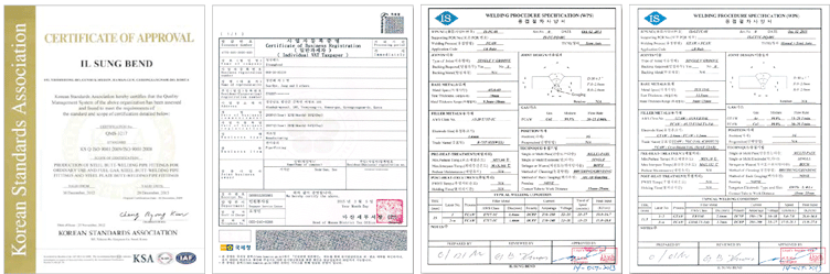 Certifications